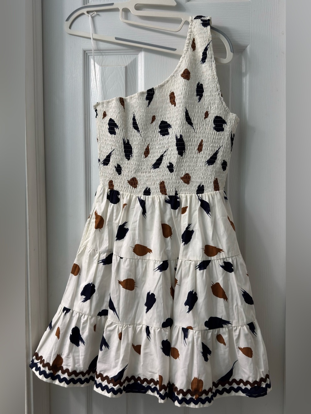 Sugarlips Devania Brush Remi One Shoulder Mini Dress - XS - Picture 3 of 5